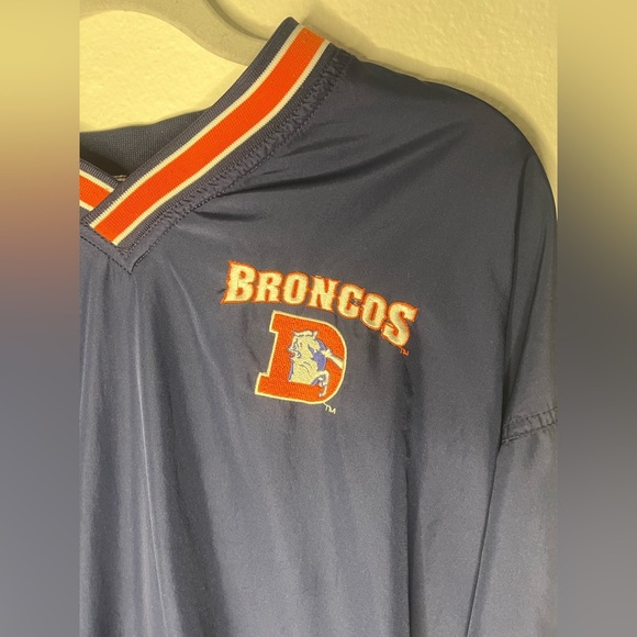 Vintage Nike Denver Broncos Pullover Jacket XL - Picture 2 of 5